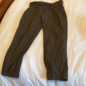 Lululemon dance studio crop Olive